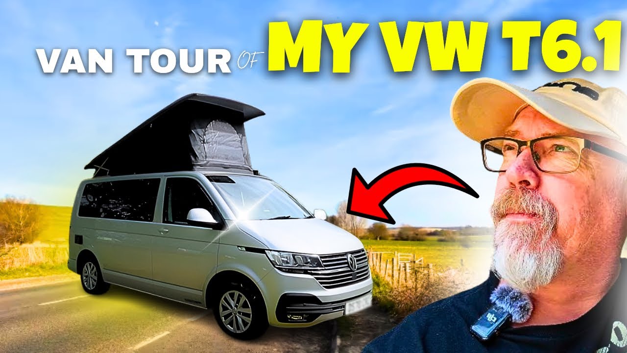 My VW T6.1 Campervan first tour, check it out