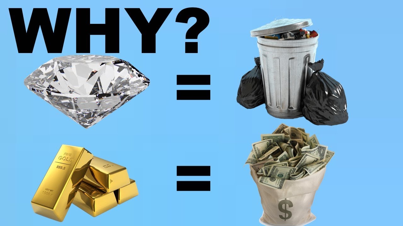 Diamonds, Moissanites, CZ Are WORTHLESS! Gold & Silver Hold Value! WHY? A Jeweler Explains