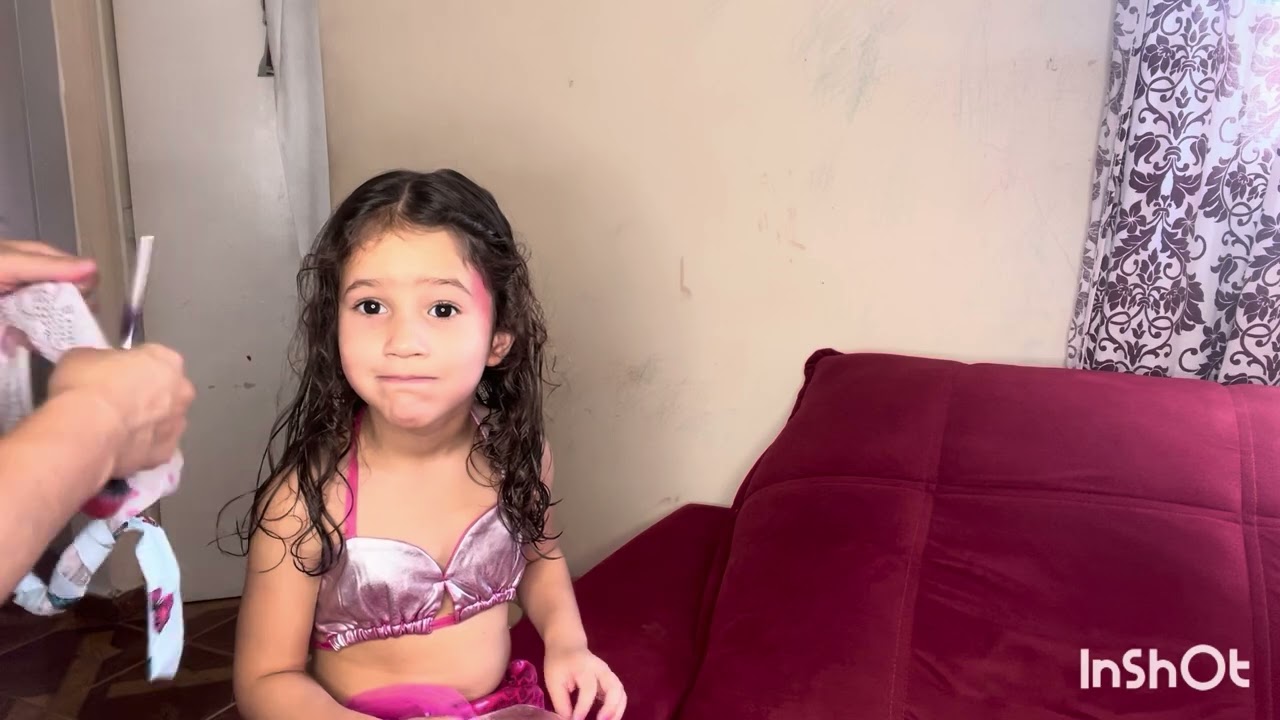 Lunna se arruma para festa de carnaval da escola #carnavales2026