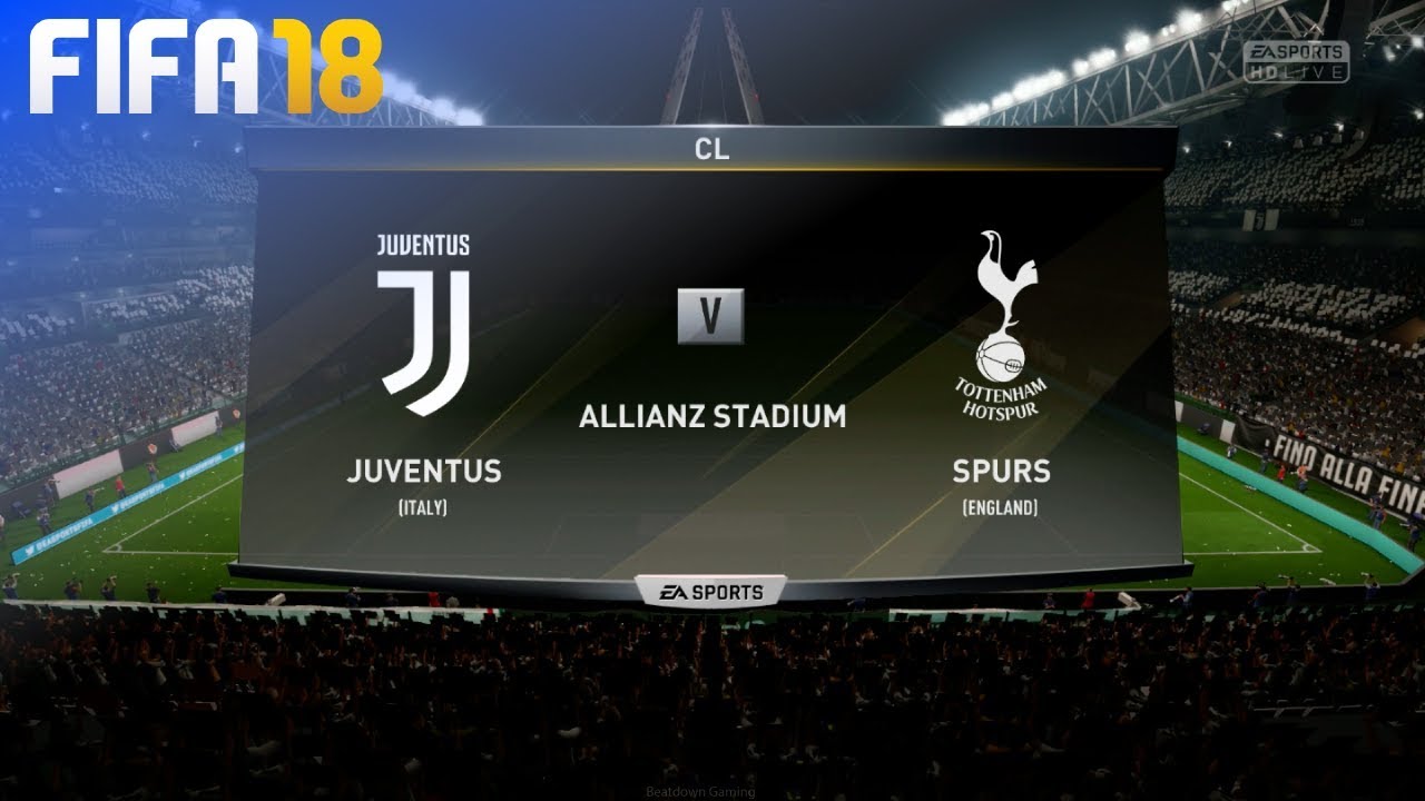 FIFA 18 - Juventus vs. Tottenham Hotspur @ Allianz Stadium
