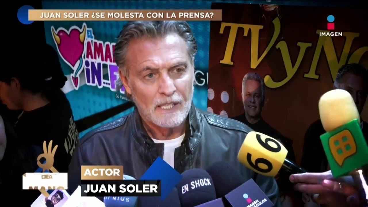 &iexcl;Juan Soler HUYE al ser cuestionado sobre los THERIANS! | De Primera Mano