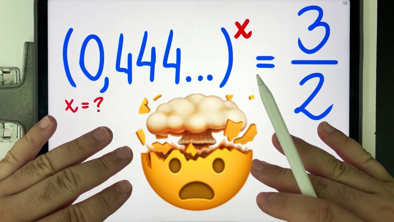 🤯 MATEMÁTICA BÁSICA DESBUGADA - Qual é o expoente para a dízima periódica ser igual à fração?