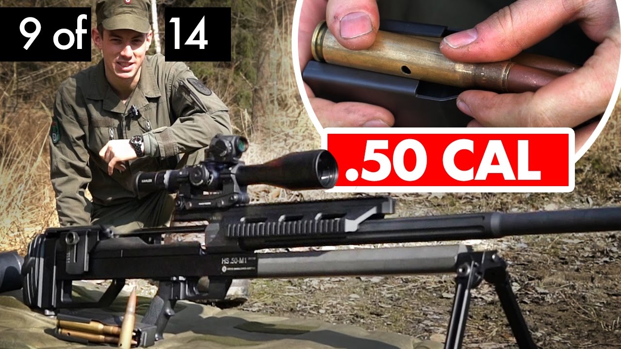 .50 CAL Sniper + How To Measure Distances #9 of 14 - Military Sniper Training