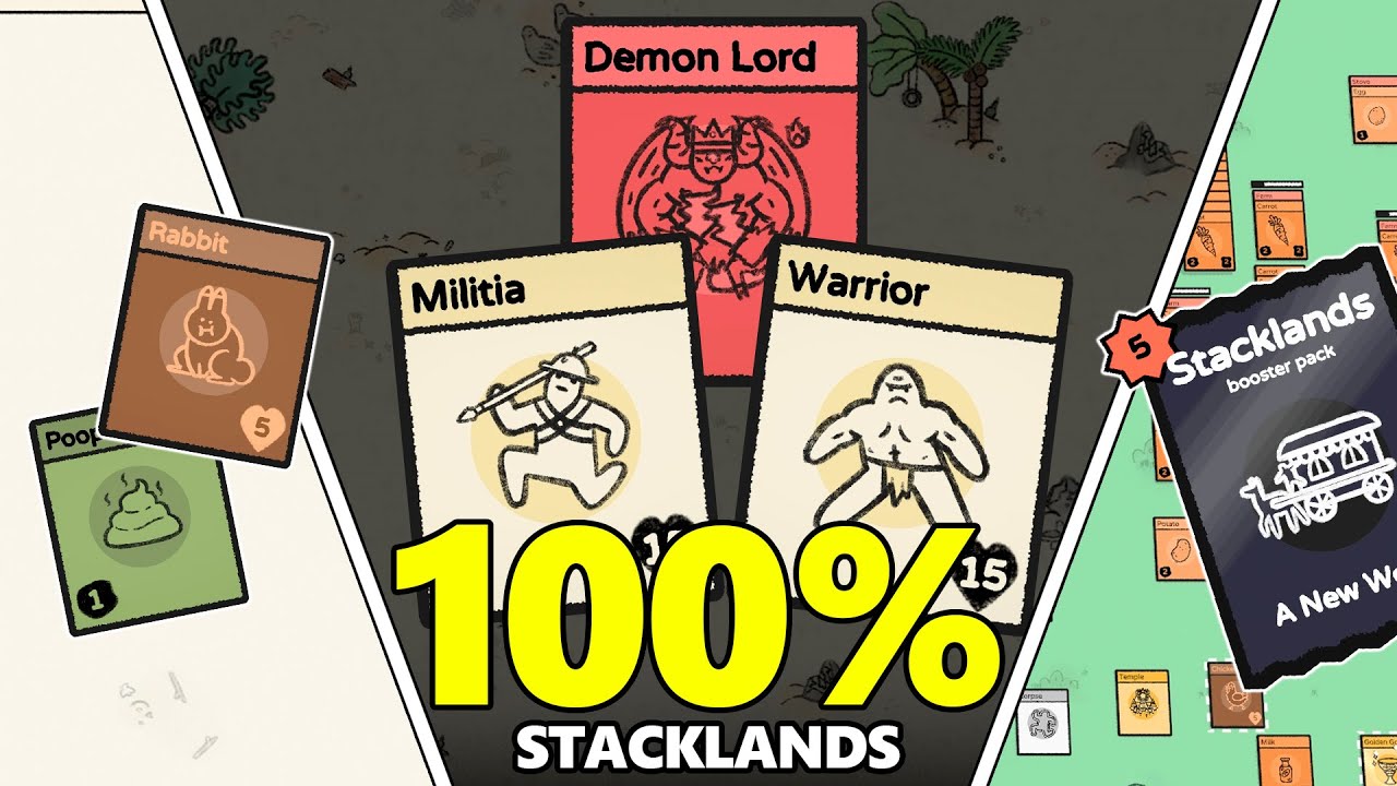 Я Прошёл Игру Stacklands на 100%