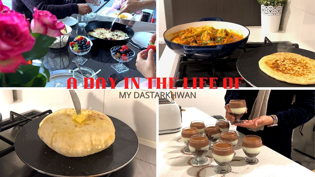 VLOG 1: Insight into the life of MY DASTARKHWAN / My Daily Routine / اولین ولاگ دسترخوان افغانی