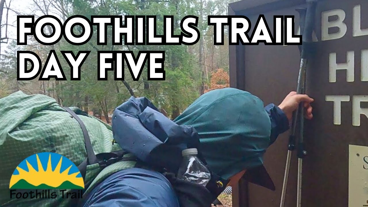 Пятый день похода по тропе Foothills Trail | Финальный рывок к Table Rock (видеоблог о походе)