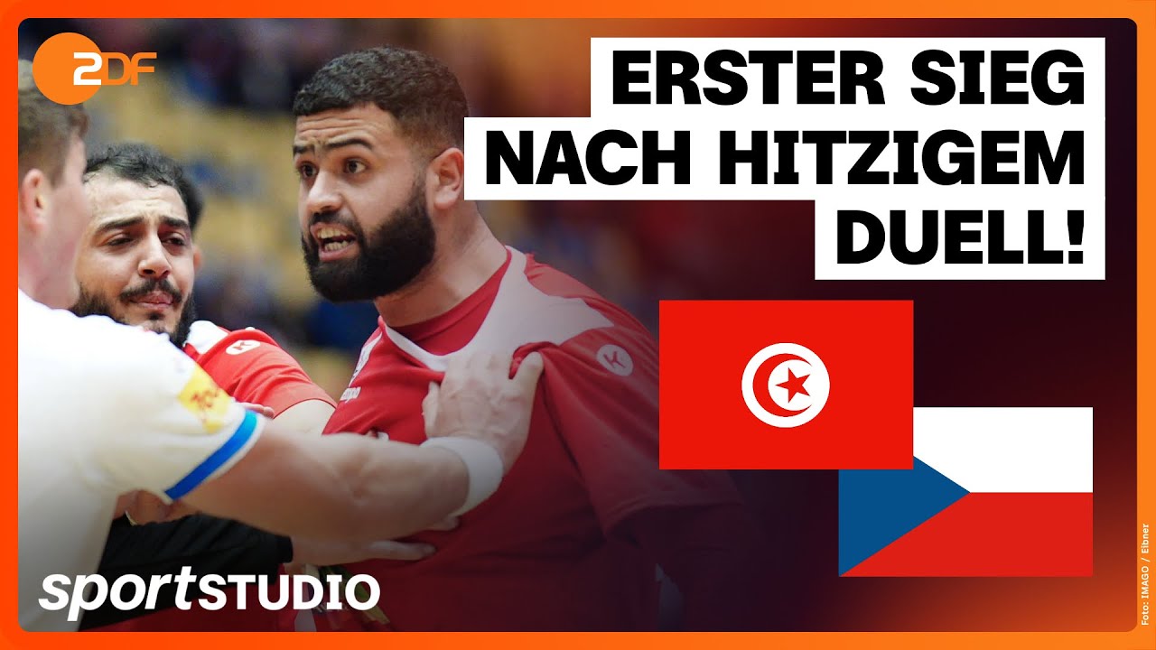 Tunesien – Tschechien Highlights | Handball-WM 2025 | sportstudio