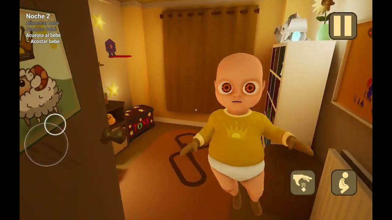 Jugando baby in yellow