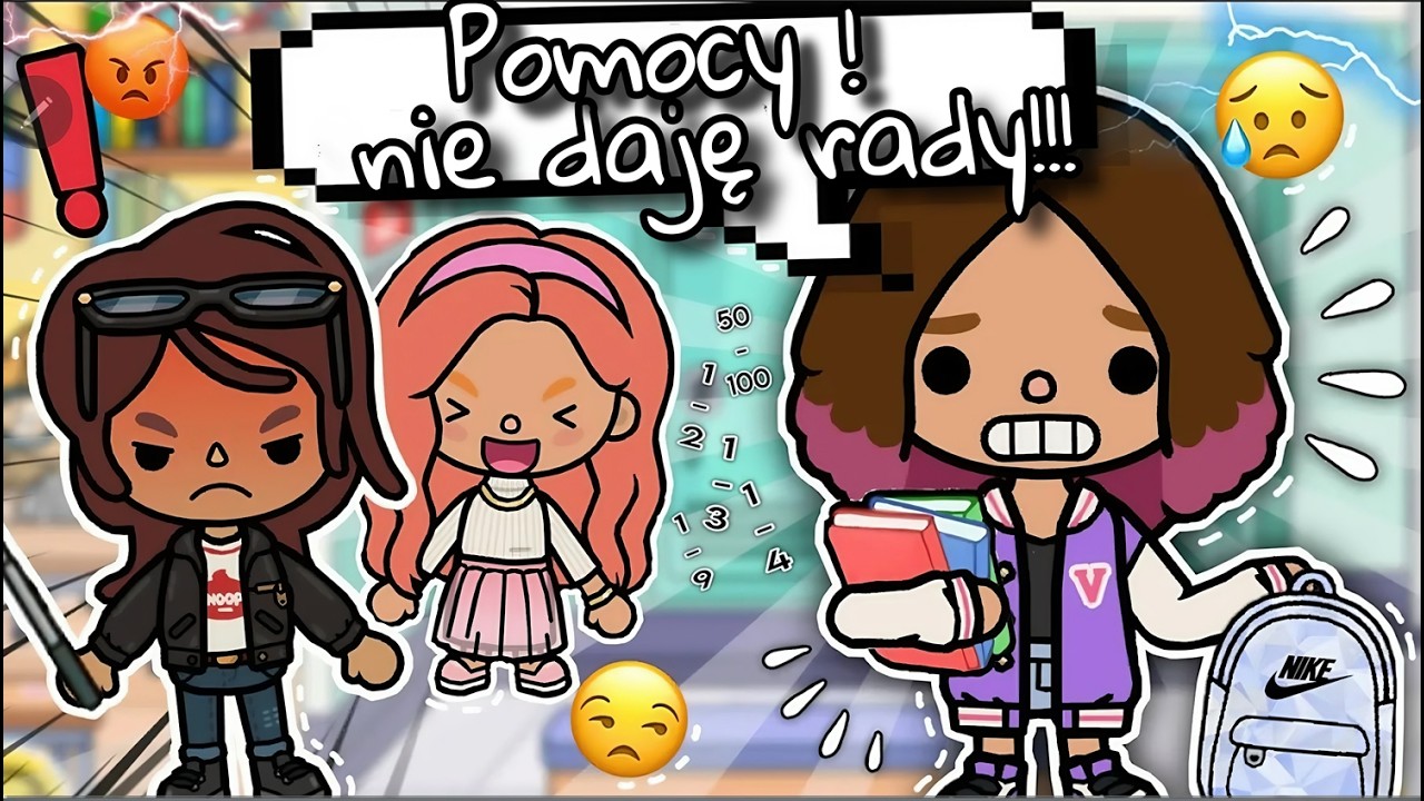 POMOCY, BASIA IDZIE DO GIMNAZJUM😱 | CZĘŚĆ 2 | TOCA BOCA HISTORYJKI PO POLSKU |