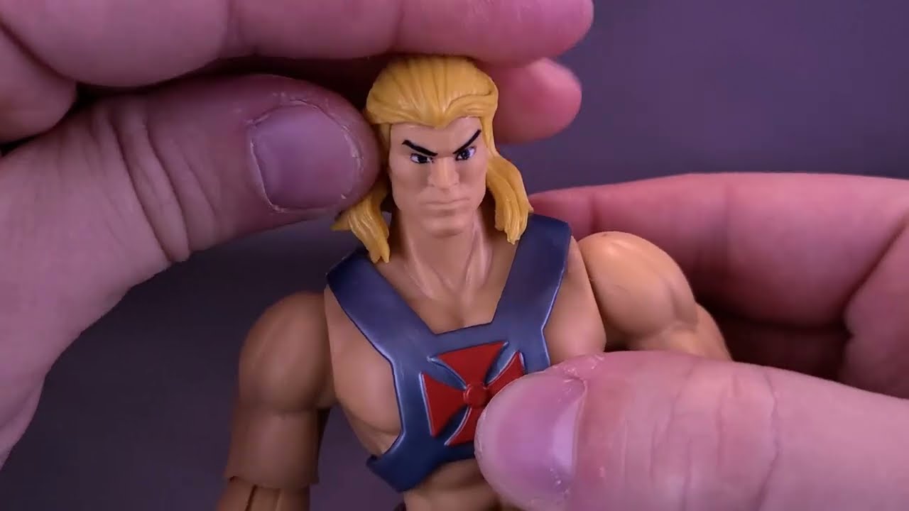 Обзор фигурки Mattel Masters Of The Universe X ThunderCats Origins He-Man | @TheReviewSpot