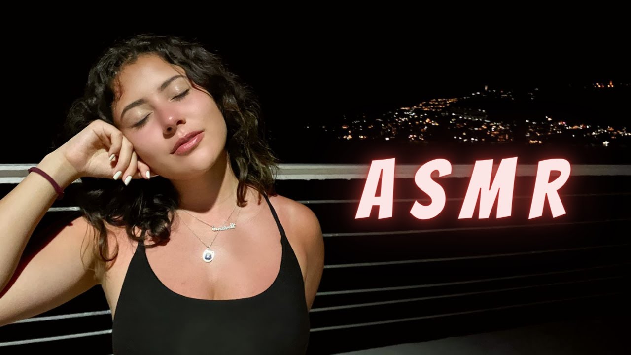Tú y yo en la playa de madrugada 🌊 ASMR soft spoken en español ✨ a oscuras uwu