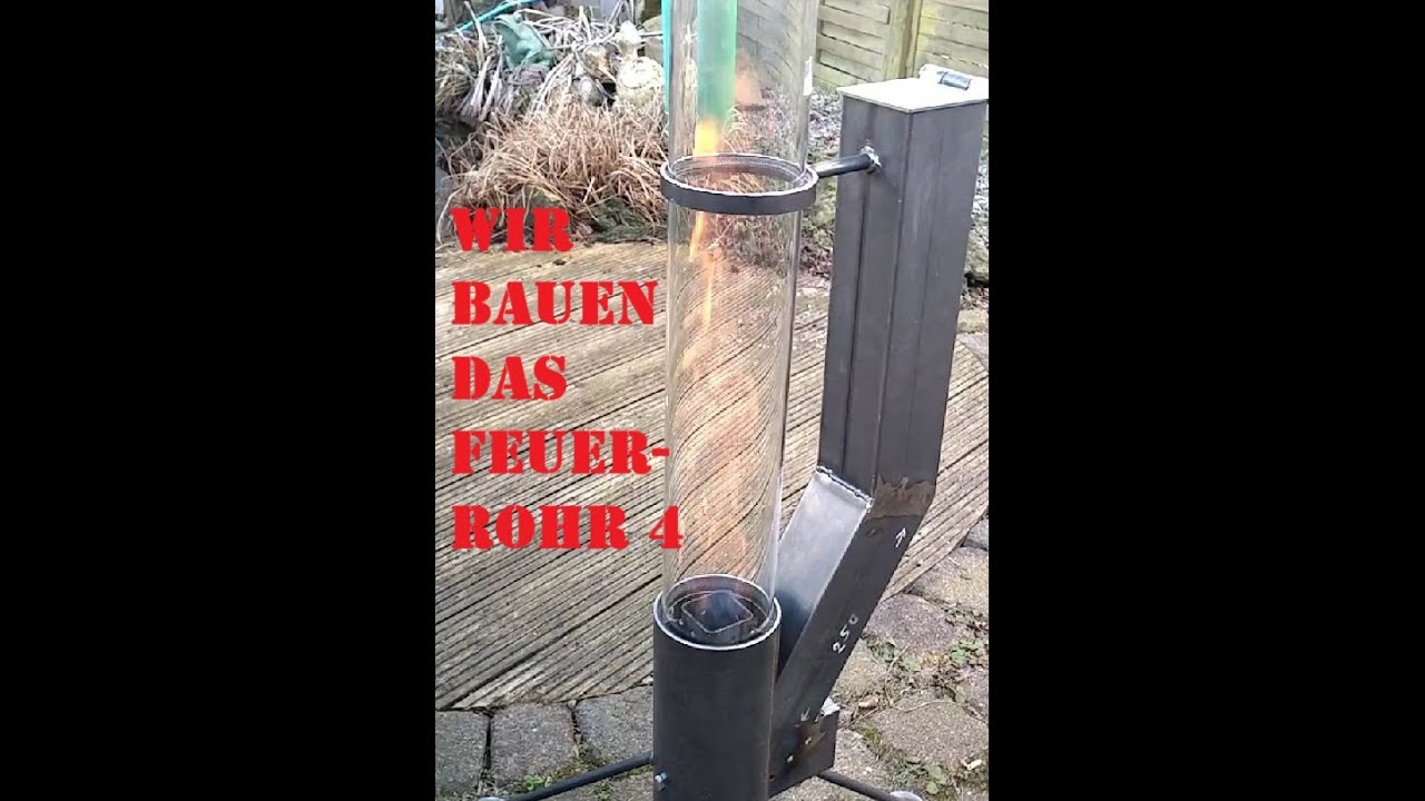 DIY Feuerrohr Version 4