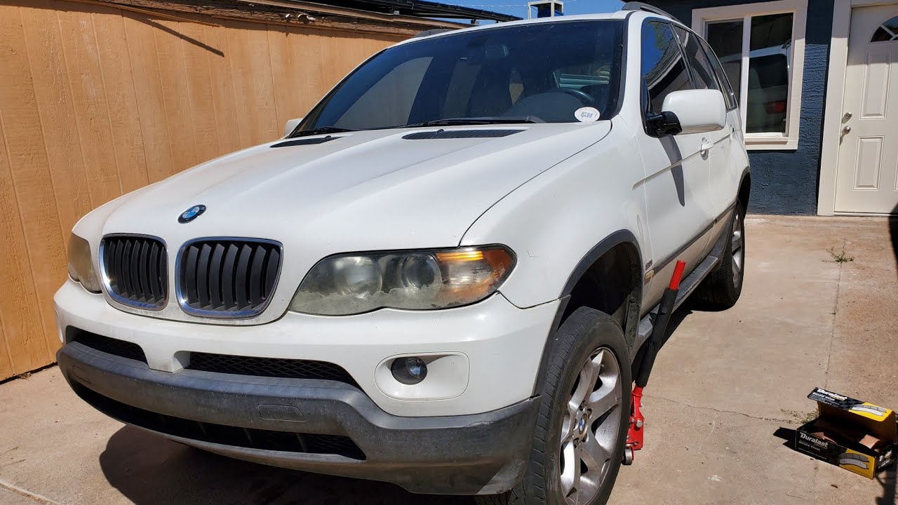 BMW X5 2005 COMO CAMBIAR BALERO DE ENFRENTE