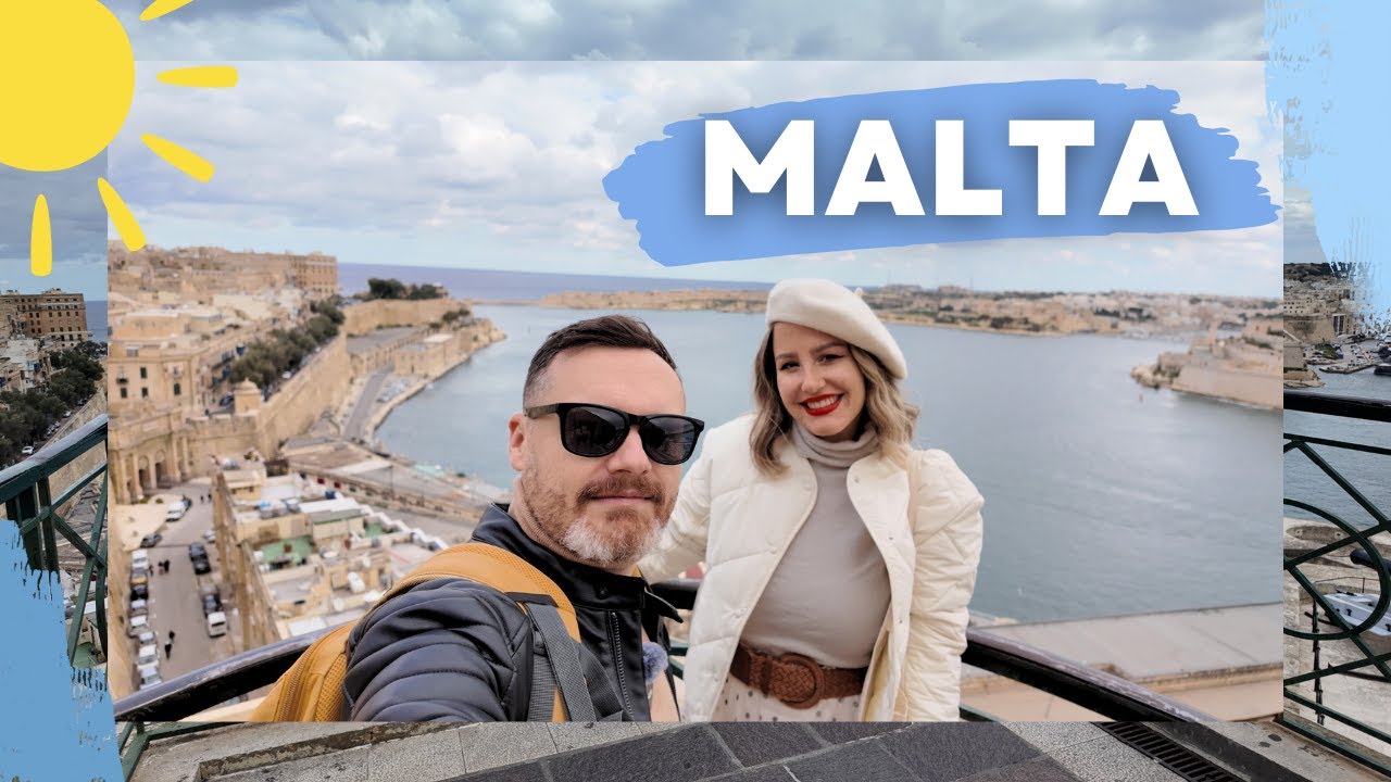 Primăvară în Decembrie, la doar 2 ore de București | Descoperim Malta si capitala Valetta