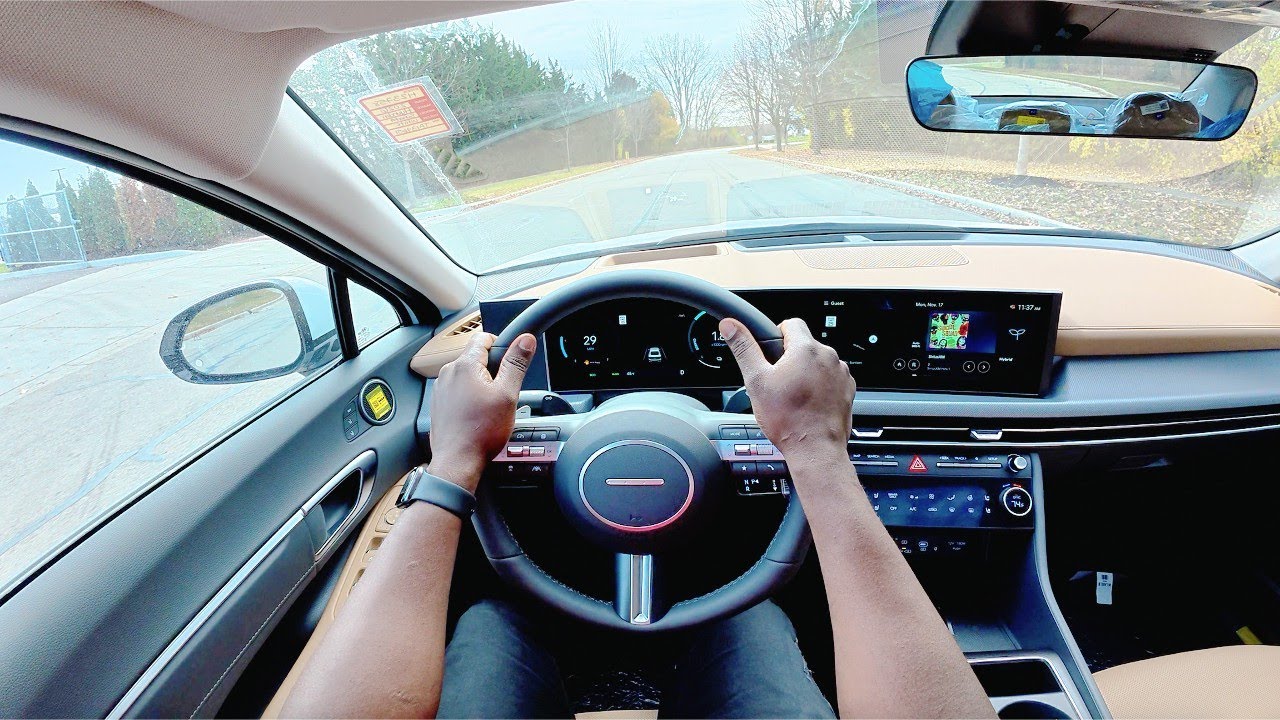 2026 Hyundai Sonata Hybrid Limited | POV Test Drive & Walkaround 🚗⚡