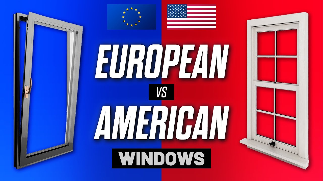 Европейские против американских окон: какие лучше?