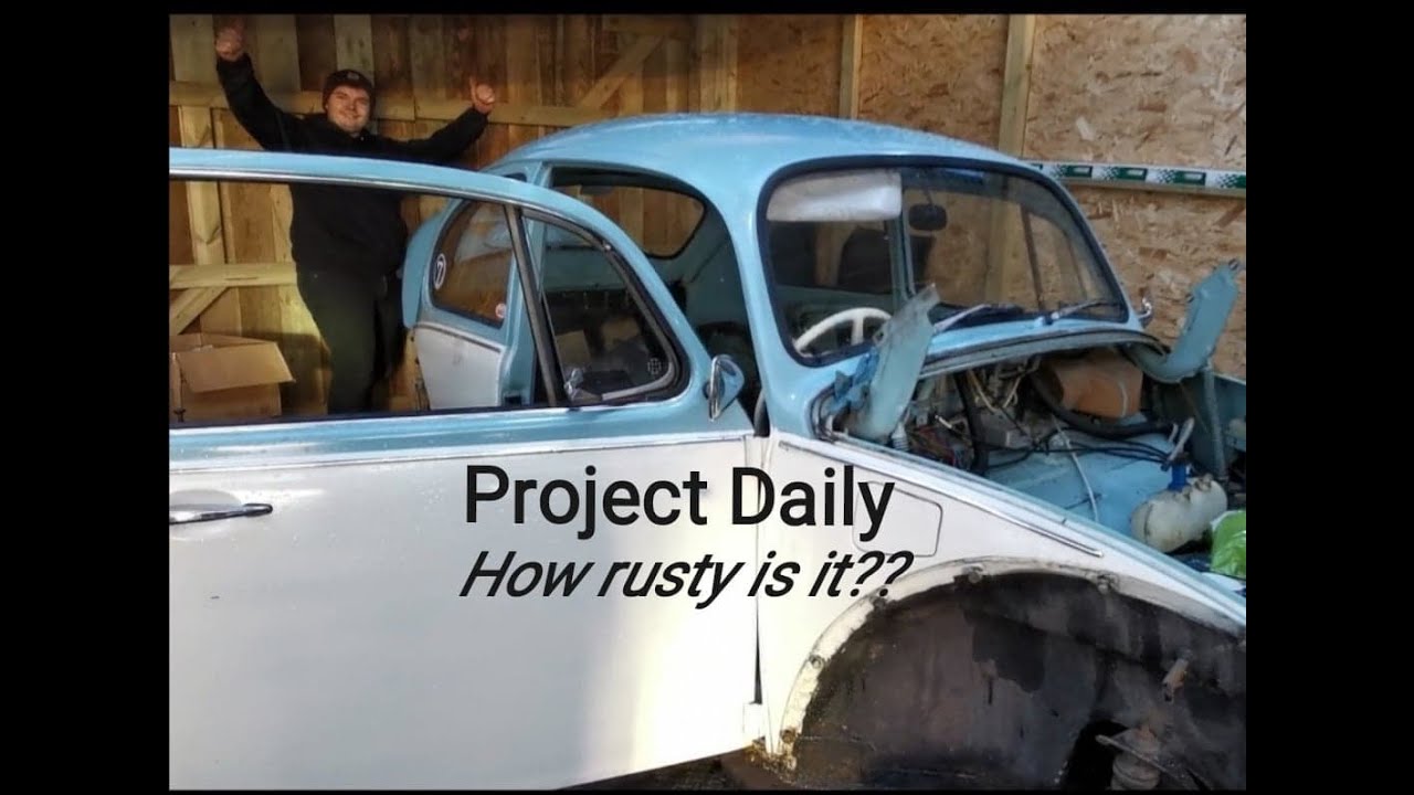 Project Daily (Classic VW Beetle) How rusty is it?? - The Rust Room