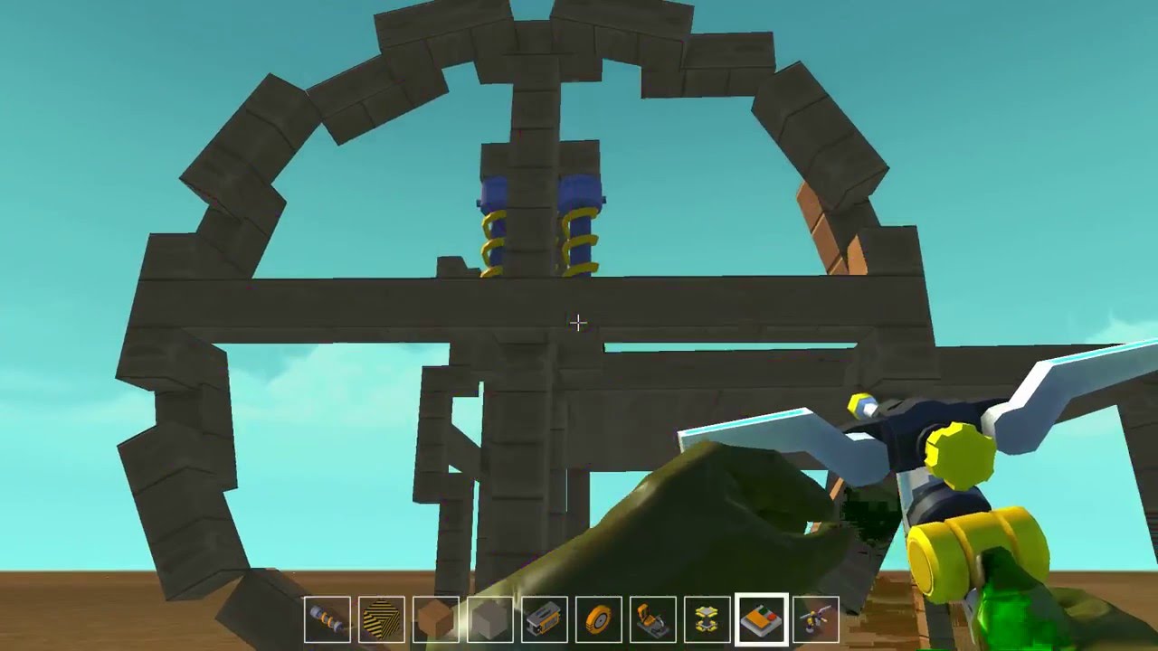 Scrap Mechanic - Episode 31 - Big Wheel v2 Tutorial