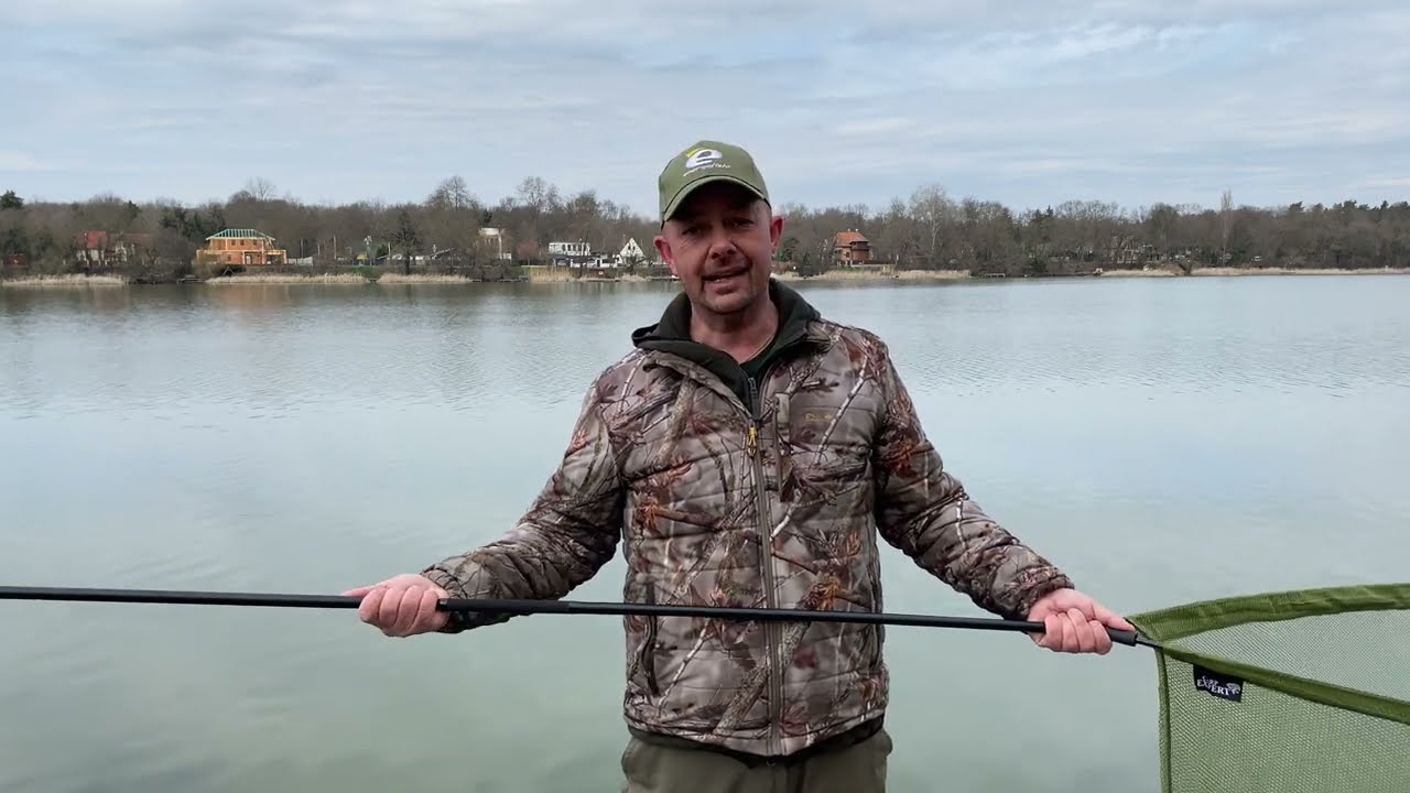 Carp Expert 1x1m merítőháló + 180 cm nyél