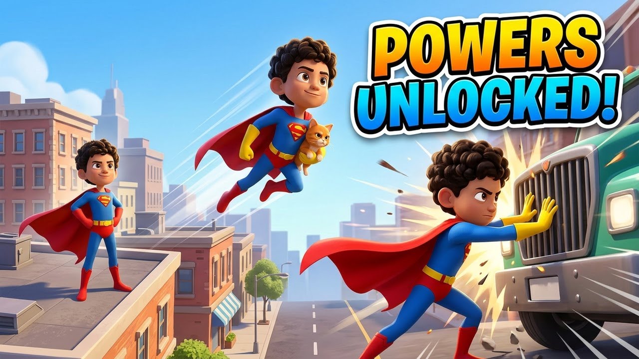 Fly Like a Super Hero ||  Let’s Zoom, Zoom, Zoom Together!