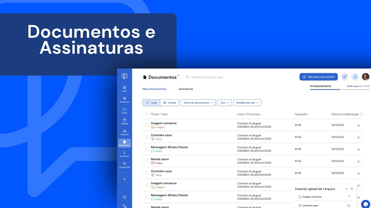Tutorial Software LinkLei - Documentos e Assinaturas