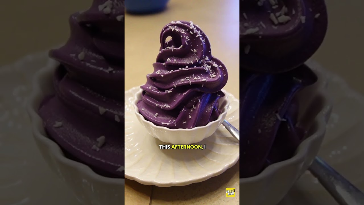 Вкус как дома. Убе в KAP&Eacute; - филиппинском кафе в Париже #ube #caf&eacute; #paris