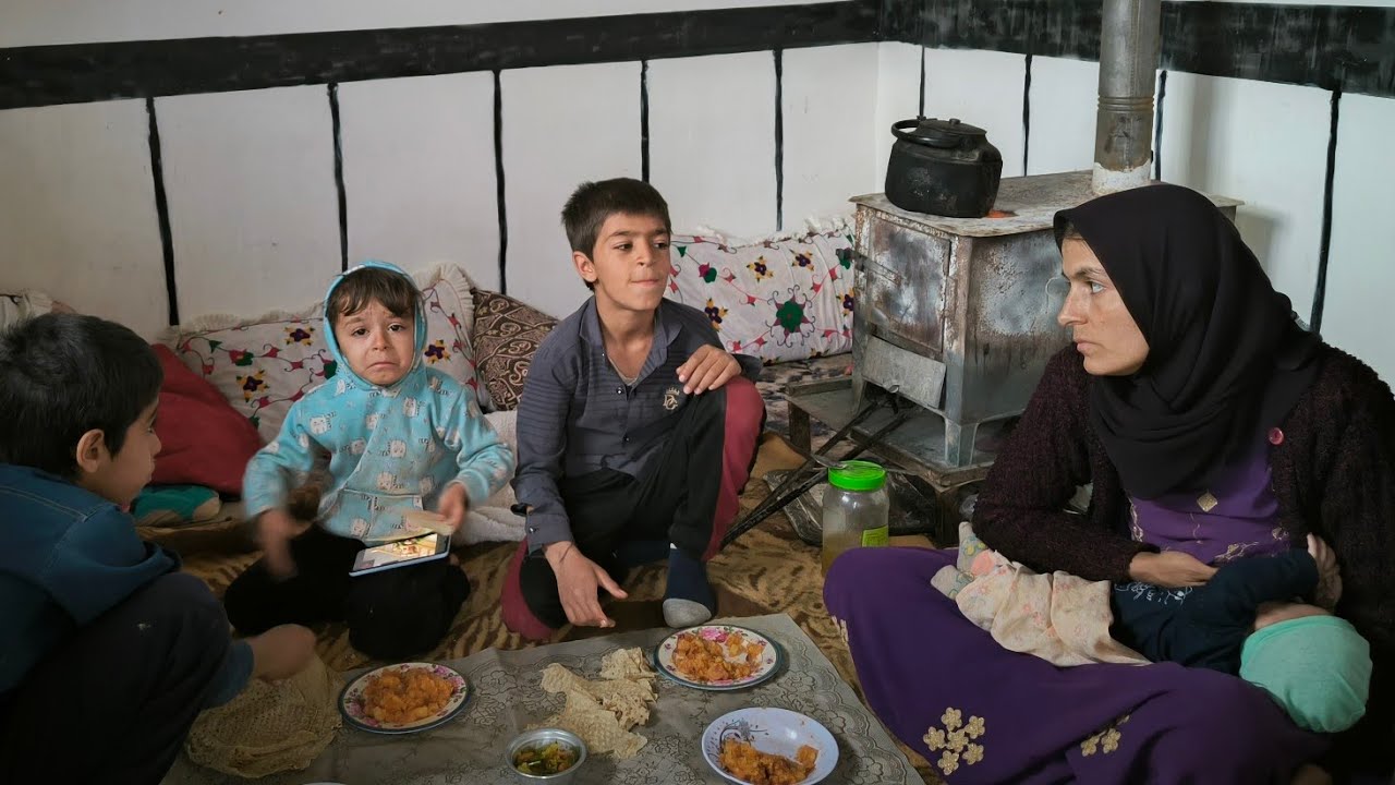 زندگی عشایری دلبر و سیاوش کوچولو 