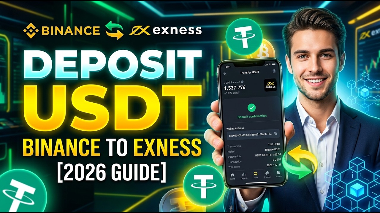 How to Deposit USDT in Exness From Binance [2026 Full Guide]