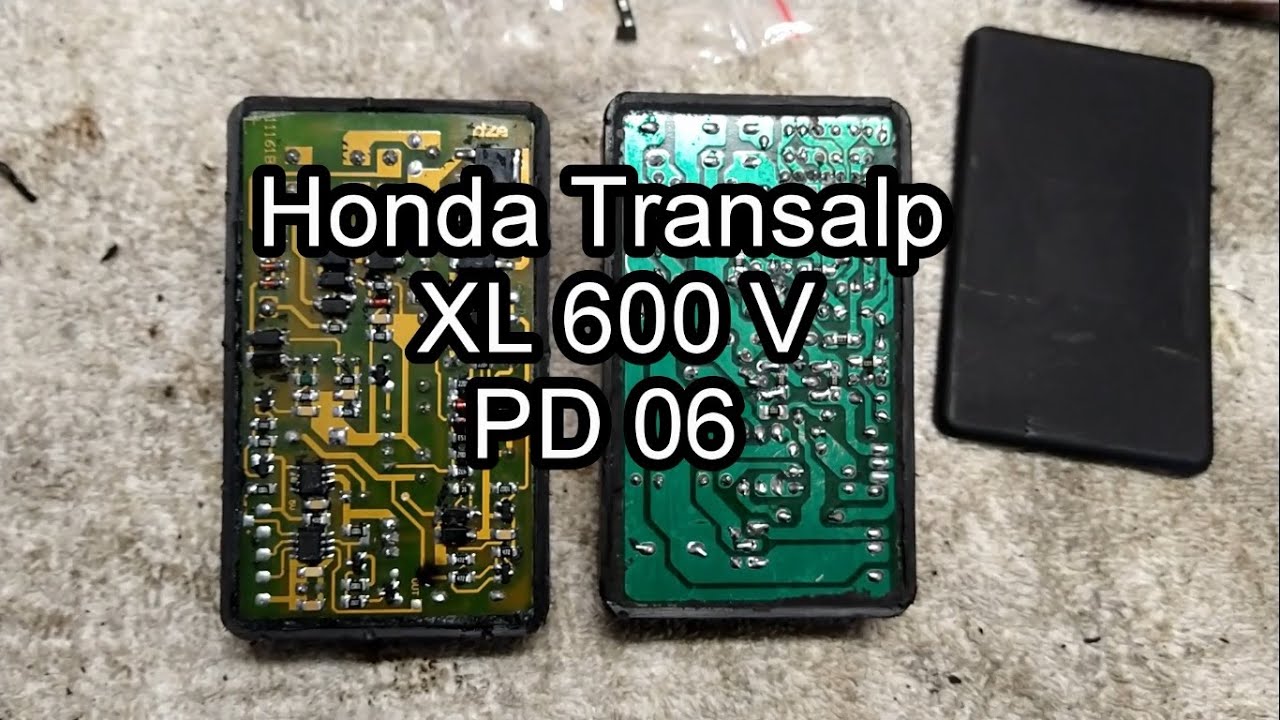 Honda XL 600 V Transalp  #24 Moduł zapłonowy - naprawa