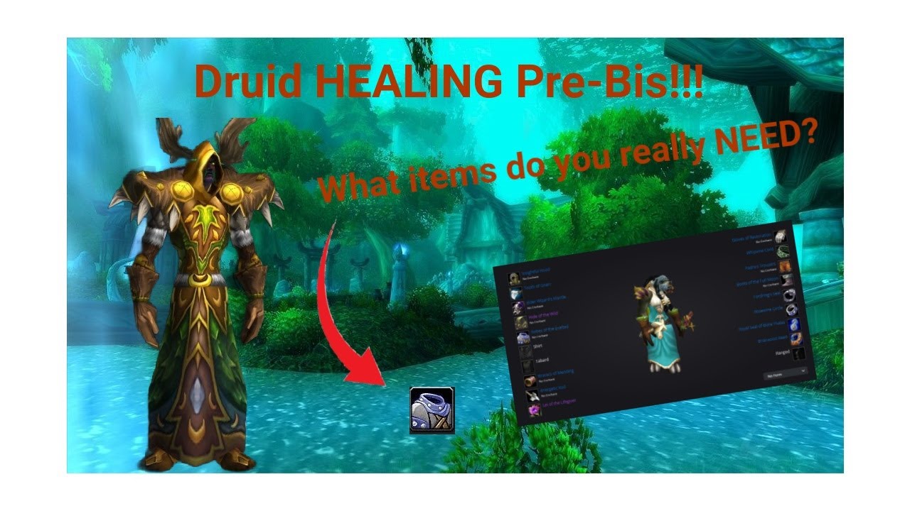 Wow Classic FRESH 2025 - Druid Healer Pre-Bis (Deep Dive)