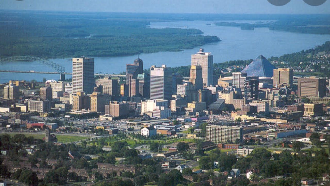 جولة في مدينة ممفيس بولاية تينيسي Tour of Memphis TN