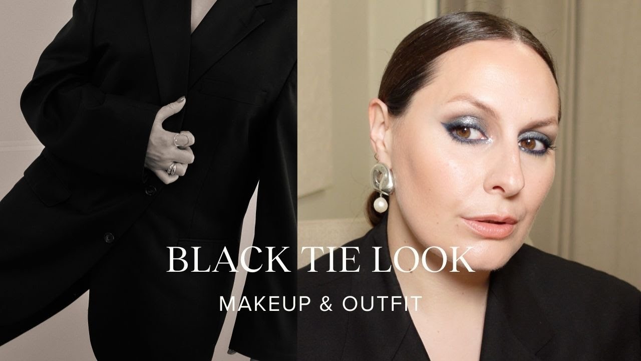 Black Tie Outfit & Makeup Look (No Buy 365 wardrobe challenge)