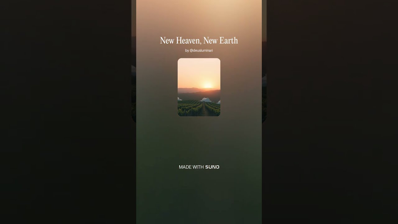 New Heaven, New Earth