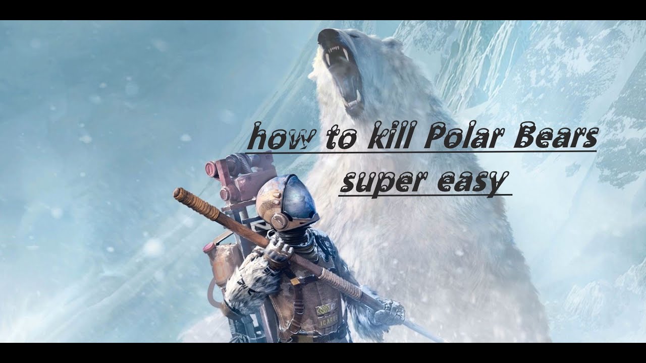 Easiest way to kill polar bears in Icarus
