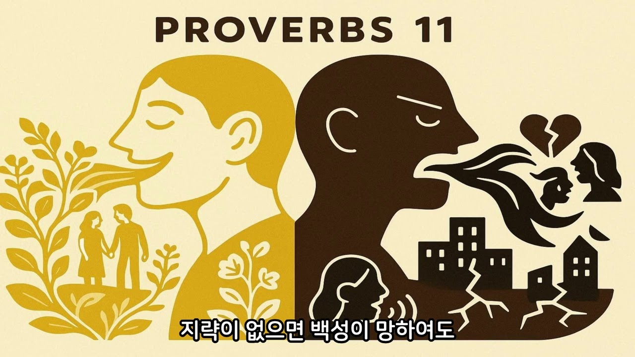정직한 자의 길과 하나님의 축복 (잠언 11장)