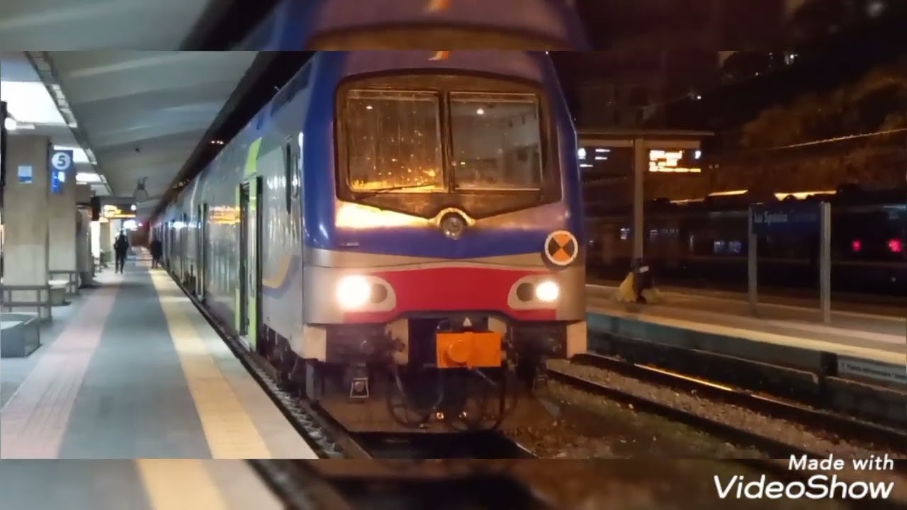Treni serali a La Spezia Centrale + foto di qualche treno
