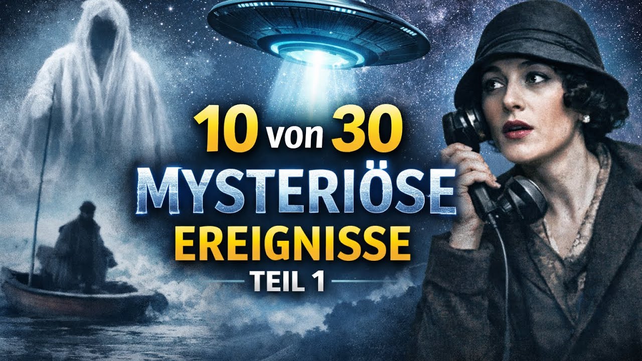 🌌👁️🛸 10 mysteriöse Ereignisse – Realität oder Mythos?