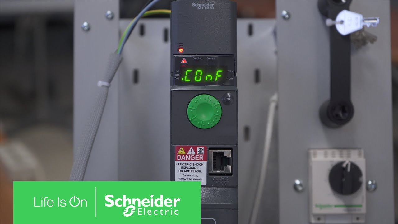 Come configurare encoder RS422 su Altivar 320 per monitoraggio velocità | Schneider Electric Italia