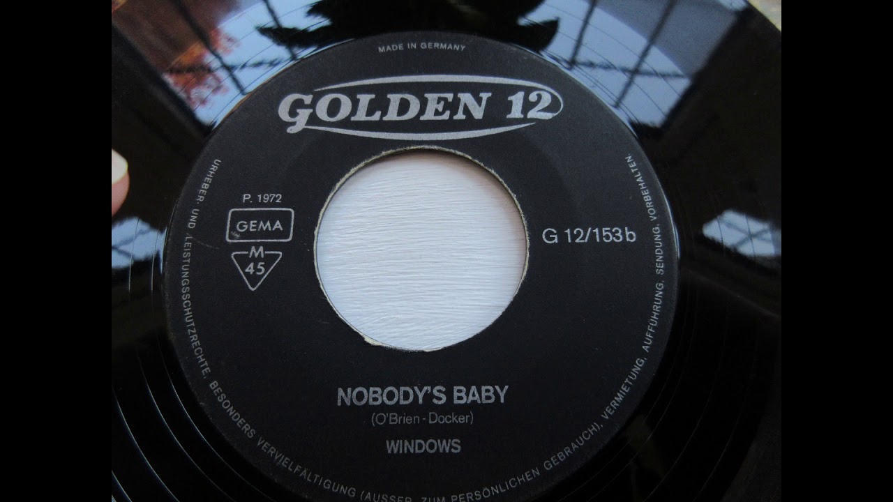 The Windows &ndash; Nobody&rsquo;s Baby  ___ Funky Glam Rock &ndash; Fuzz guitar JUNK SHOP