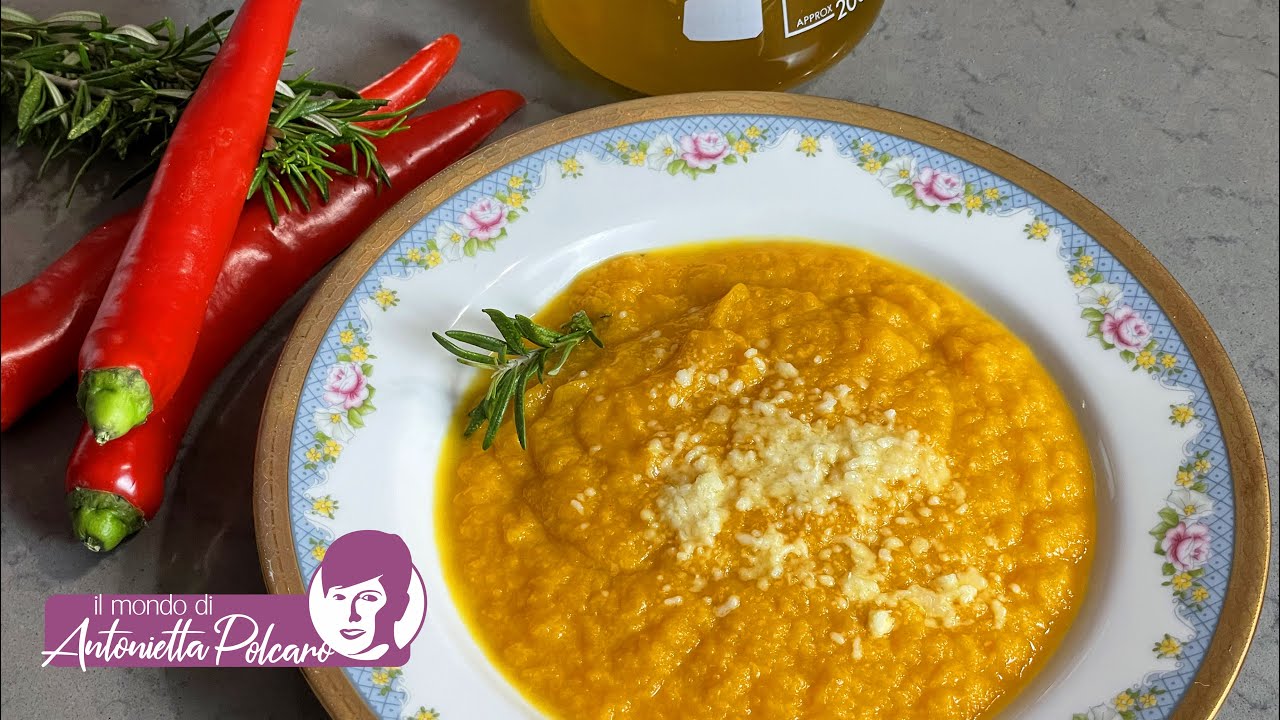 Il Mondo di Antonietta Polcaro - Vellutata di zucca e porri