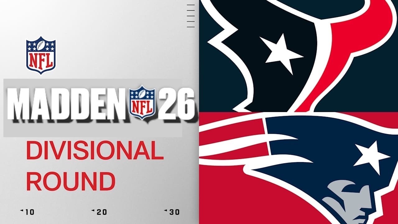 Houston Texans vs New England Patriots | 2025 Divisional Round Game