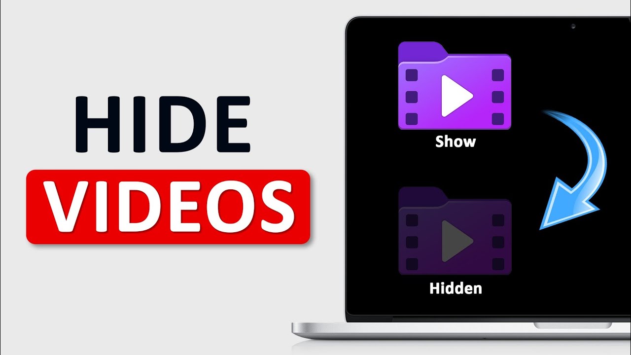 How to Hide Videos in Laptop Windows 11 or 10