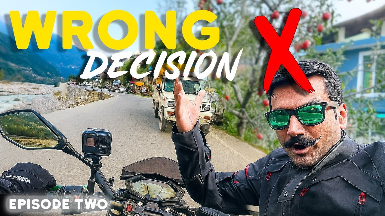 Phone Lost, Rohtang Denied & Night Ride to Keylong | Manali to Zanskar