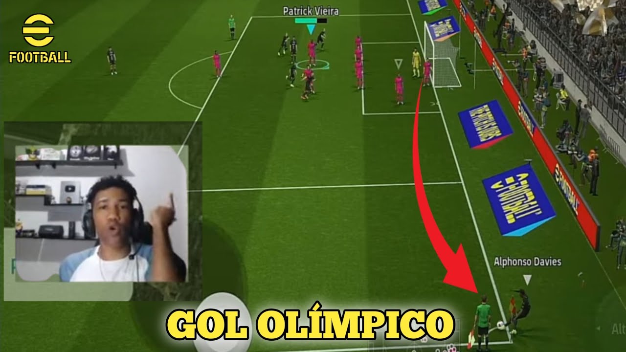 TOMEI GOL OLIMPICO PELA PRIMEIRA VEZ NO EFOOTBALL