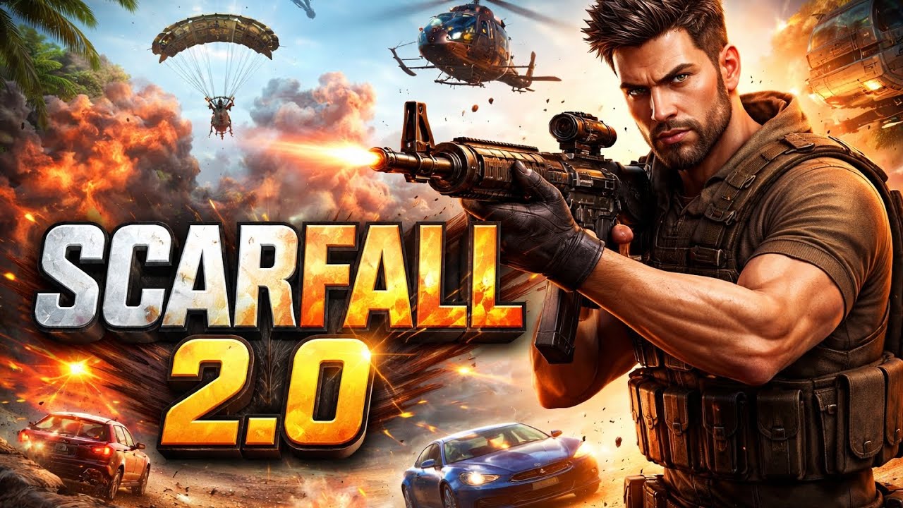 1 game 7 kill today in Scarfall 2.0  | Scarfall 2.0 |#scarfall #gaming  #shorts  #newscarfallgaming
