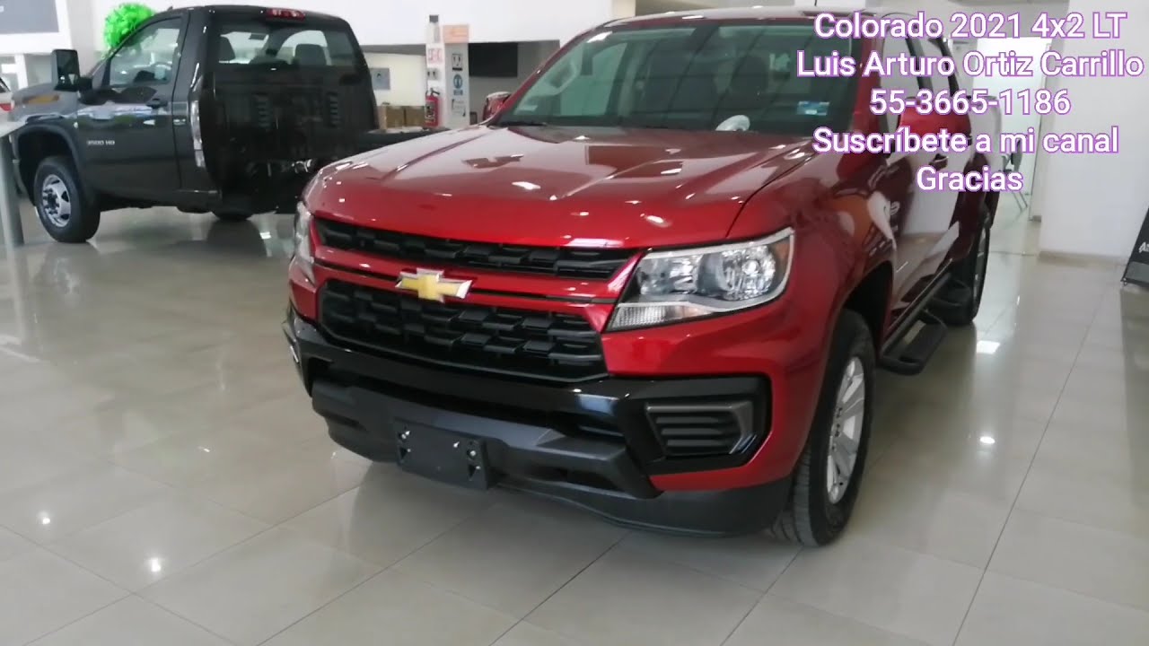 Colorado 2021 4x2 LT Rojo rubí Sobre pedido México.