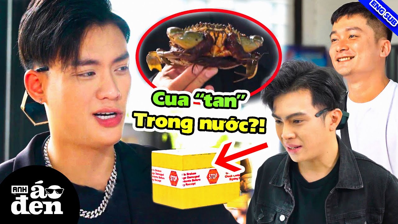 SỐC XỈU !!! Mua 20 kg Cua BIẾU SẾP Mà Toàn VỎ KHÔNG !!! Anh Áo Đen 398