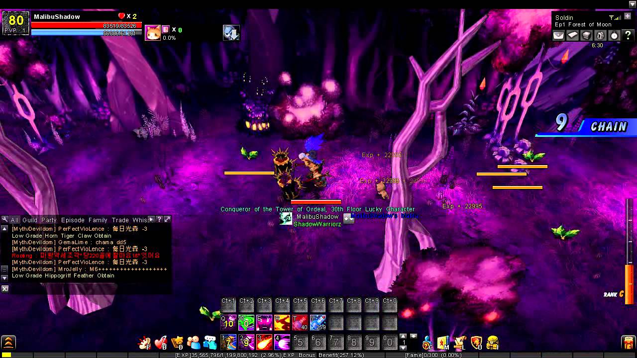 Lunia - Myth 1 Forest of Moon (solo gameplay)