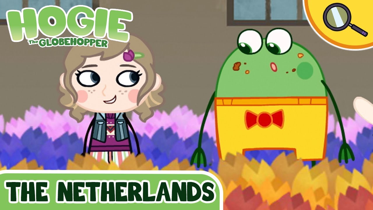Learn About THE NETHERLANDS! 🌷🌍 Hogie the Globehopper Full Episodes 🧭 Geography for Kids