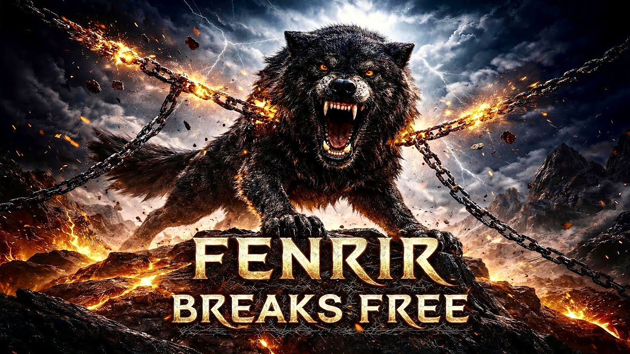 Fenrir Breaks Free | Savage Viking Battle Anthem | Epic Norse Mythology Song
